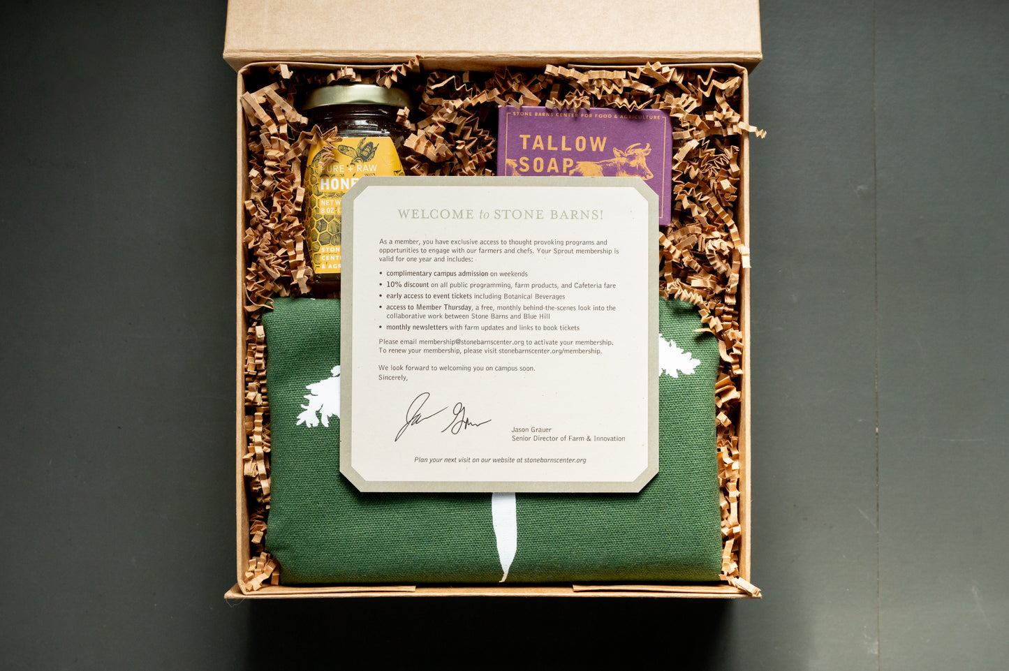Stone Barns Membership Box